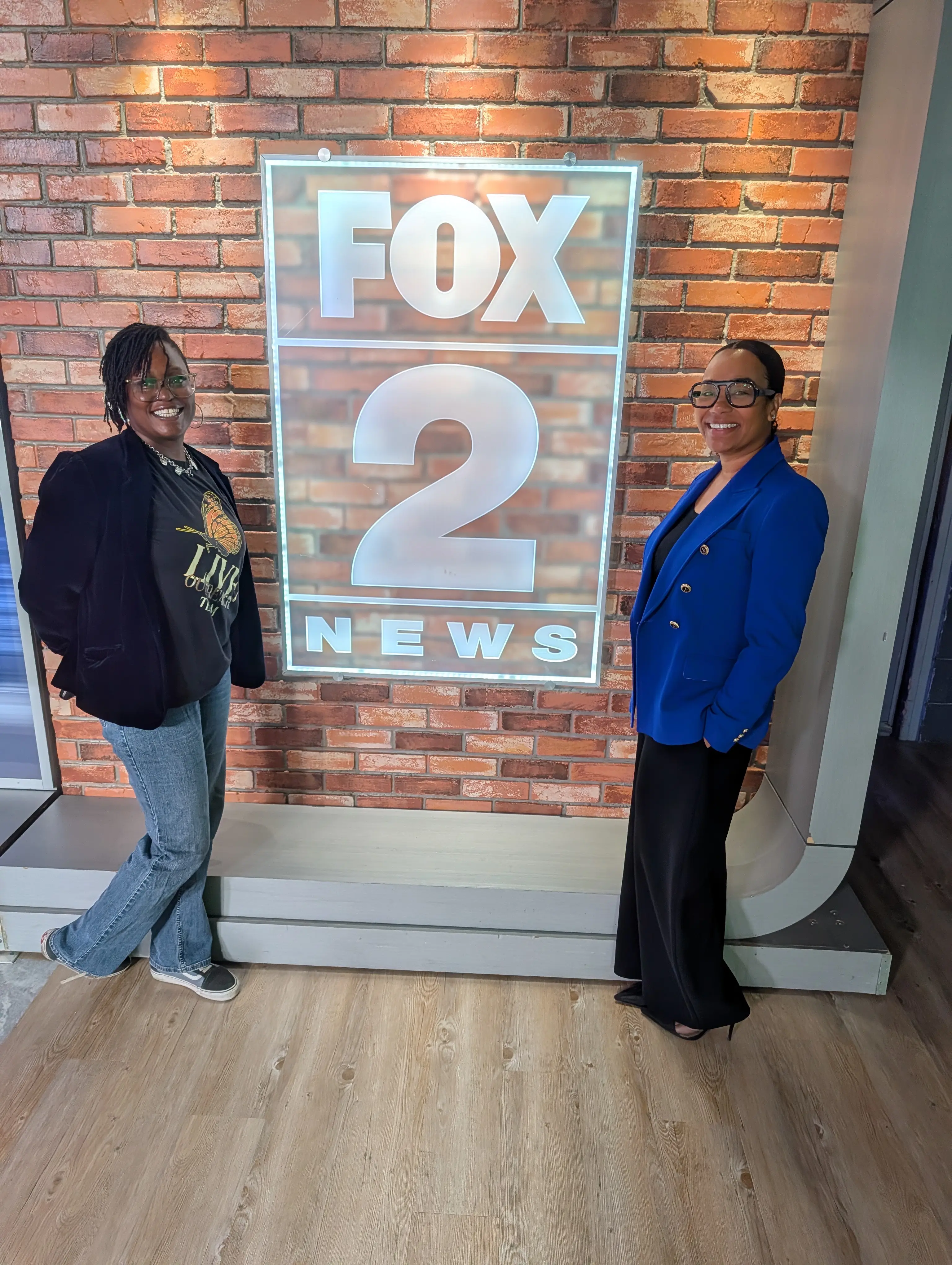 Malika & Kimberly Hoyle Fox 2 news