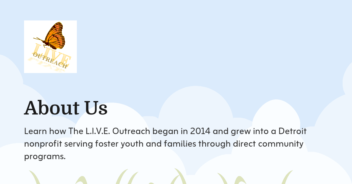 About Us | The L.I.V.E. Outreach